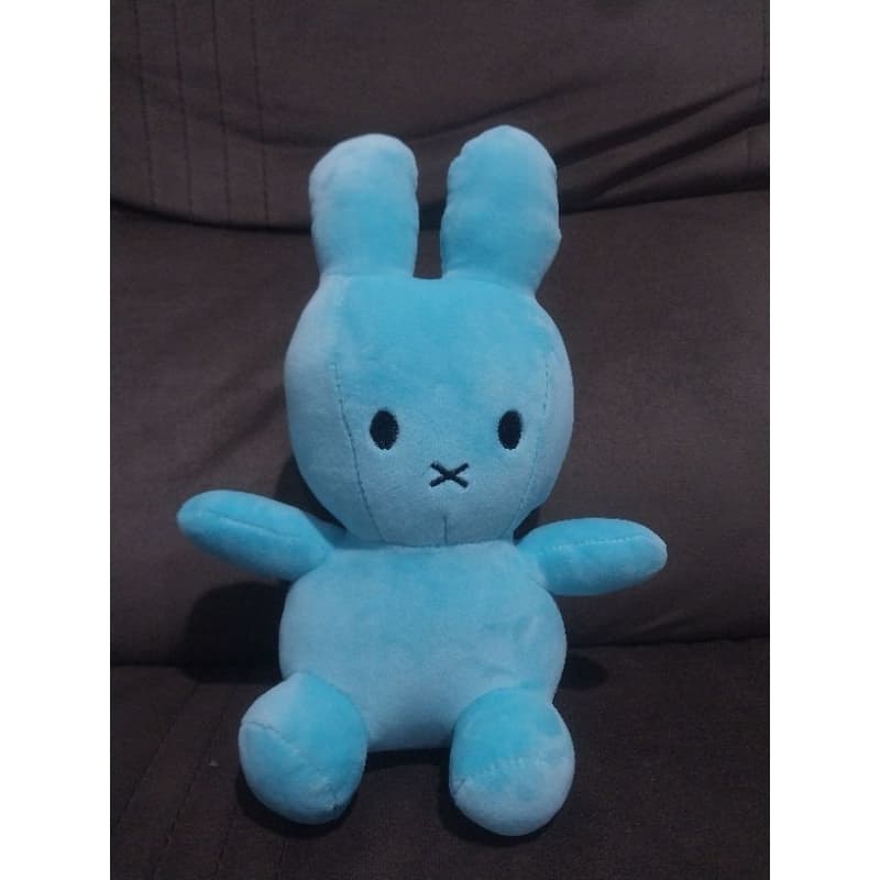 Brinquedo Pelúcia Coelho Azul
