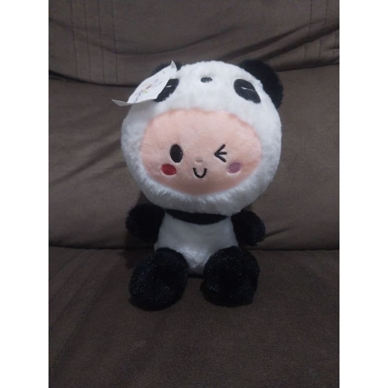 Brinquedo Pelúcia Baby Panda BR Machine