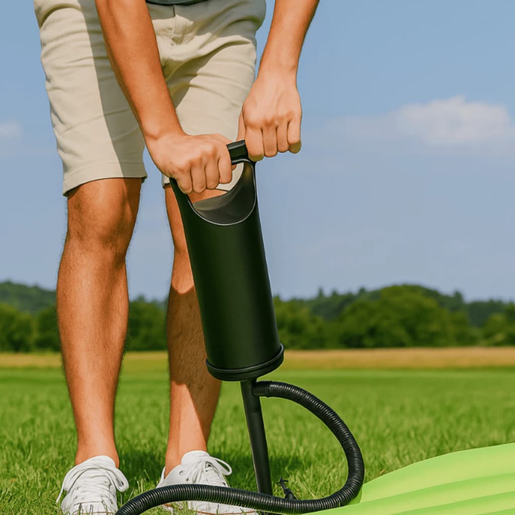 Bomba de Ar Manual para Infláveis como Colchões, Piscinas, Boias e Mais com Praticidade e Eficiência