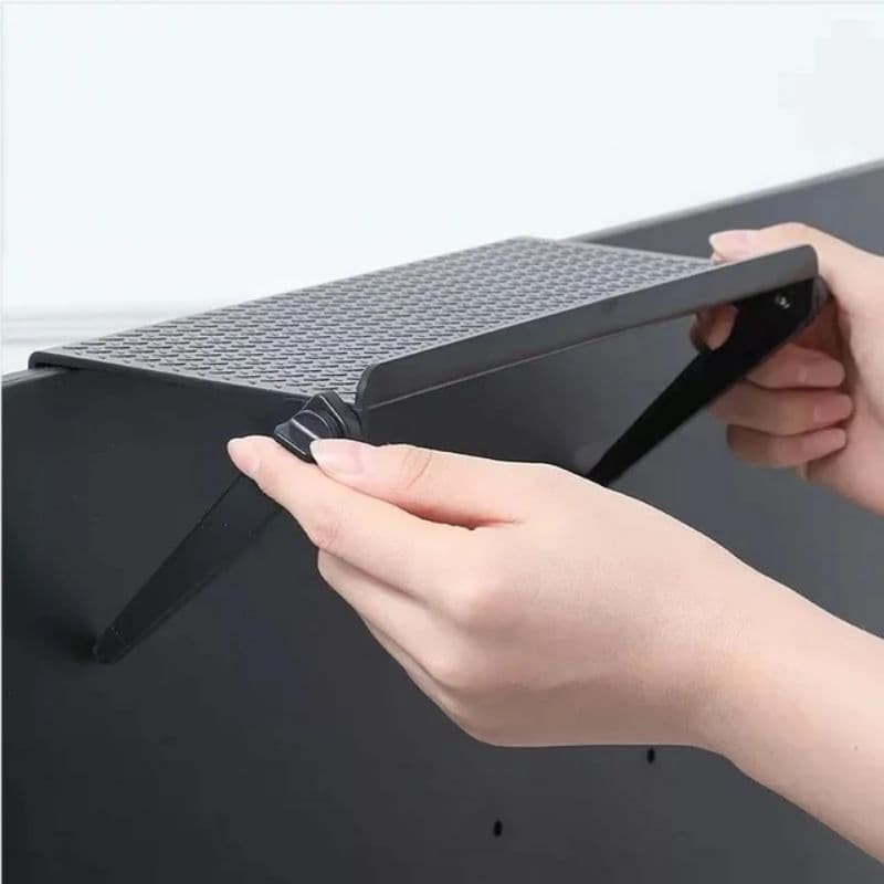 Suporte para TV com Prateleira - Organização e Praticidade