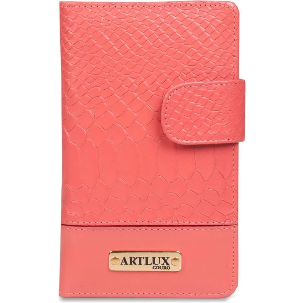 Carteira Feminina Couro Legítimo Artlux 558 - Compacta & Elegante! | Teles Couro