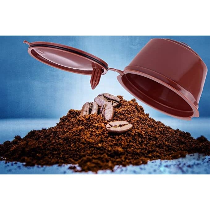 4 Pcs Cápsula Café Reutilizável Dolce Gusto Recarregável Refrescante Efectivo Promoção