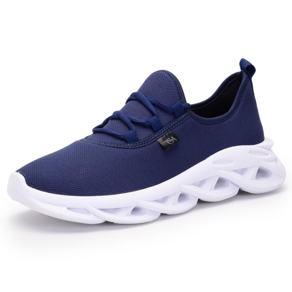 Tênis Esportivo Casual Macio Masculino Academia Caminhada Nylon Importado Leve Premium