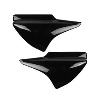 Tampa lateral titan 150 2004 2005 2006 2007 2008 preto injetado Wester