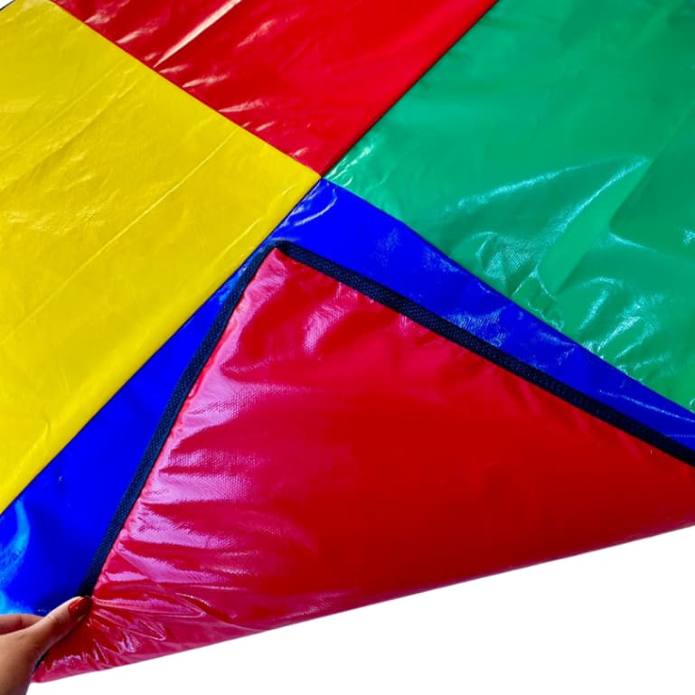 Base Acolchoada para Piscina 1x1 | Tatame Macio em Bagum Colorido Reforçado
