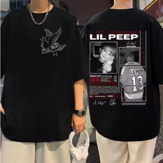 Camiseta Camisa Blusa Algodão Unissex Rapper lil peep álbum