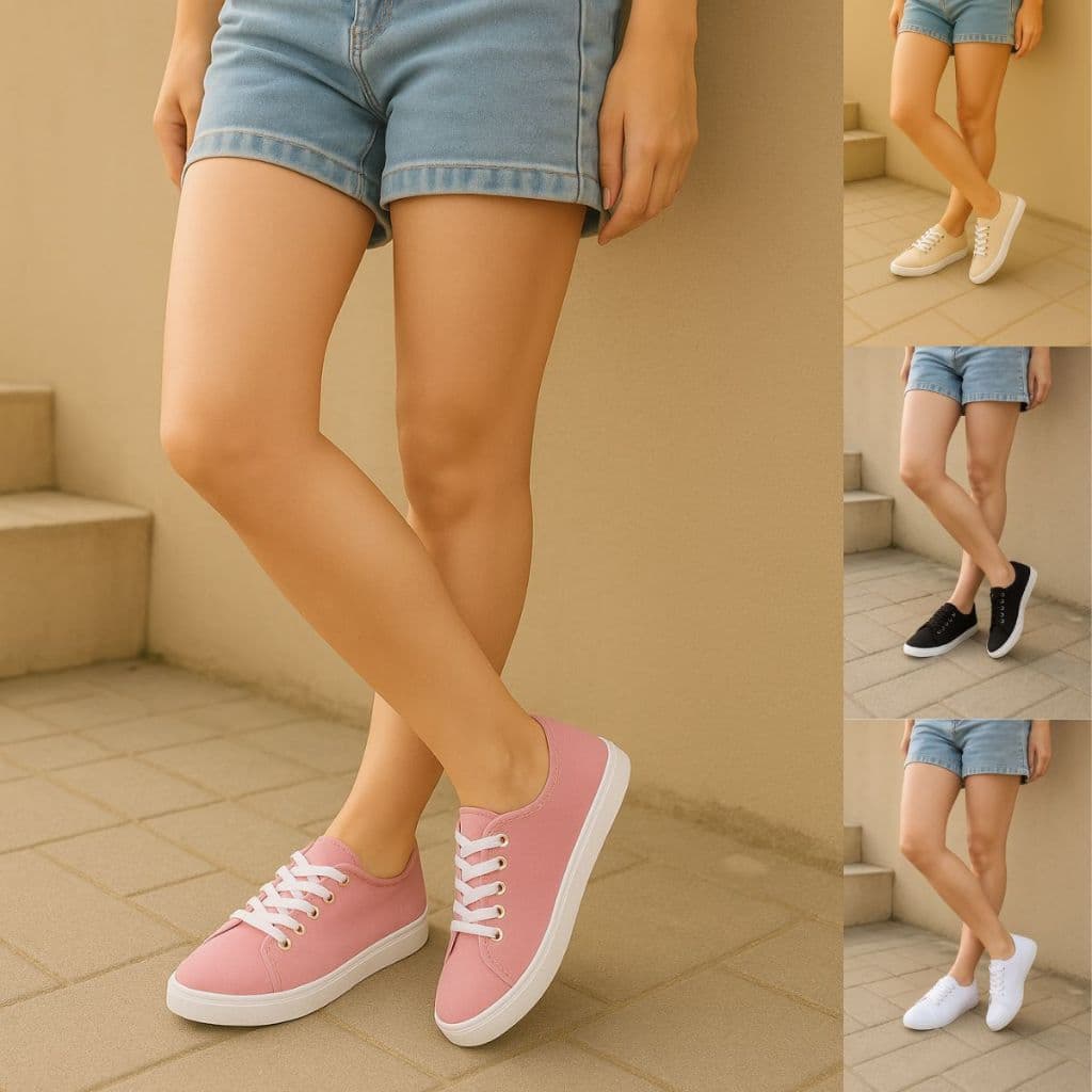 Tênis Feminino Casual Confortável Dia a Dia Caminhada Estilo, Conforto e Versatilidade Envio Full