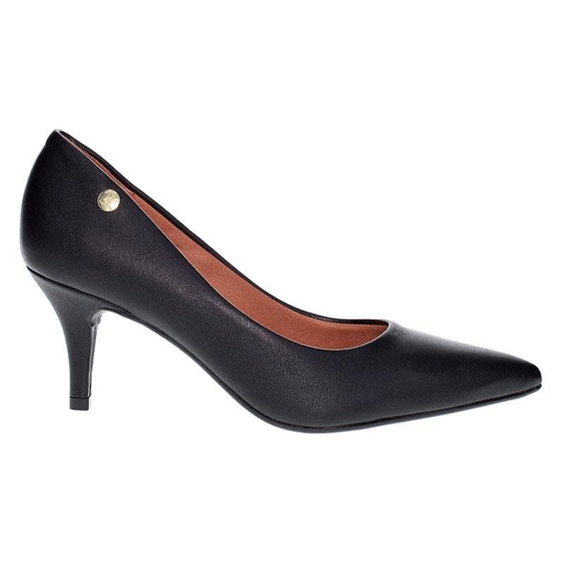 Scarpin Vizzano Feminino Salto Baixo Fino Palmilha Comfy Macia Original