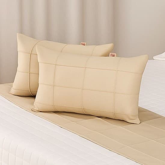 KIT PESEIRA QUEEN + 2 CAPAS DE ALMOFADA BAGUETE DRAPEADA EXCLUSIVIDADE E LUXO