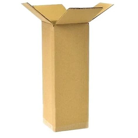 Caixas de papelão onda simples  12 x 12 x 63cm  -  20 unidades