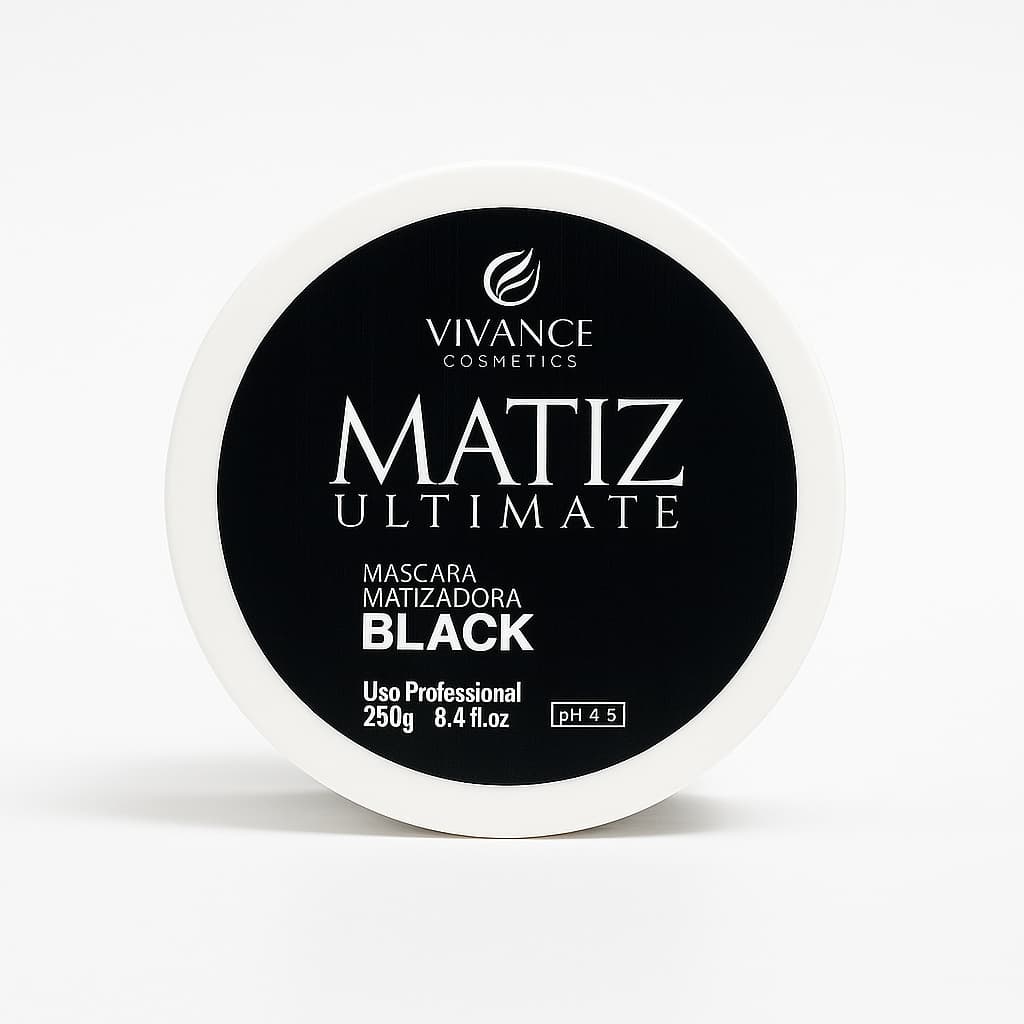 MÁSCARA MATIZADORA 250G CABELOS PRETOS MATIZ ULTIMATE