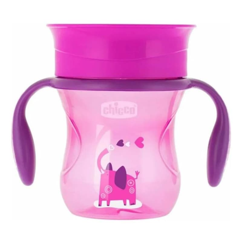 Copo 360 Perfect Cup menina 12m+ cor Rosa - Chicco