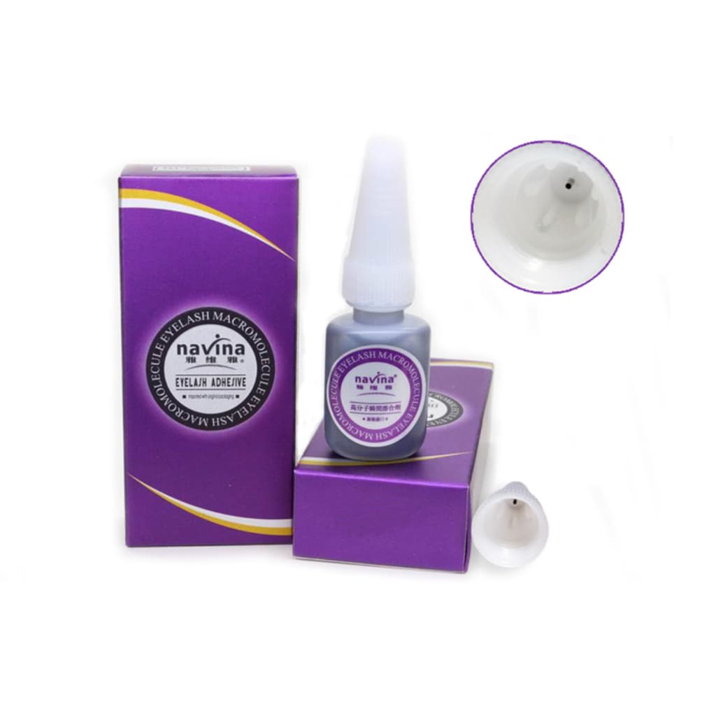Cola Navina Micromolecular 10g para Cílios – Precisão e Performance Profissional