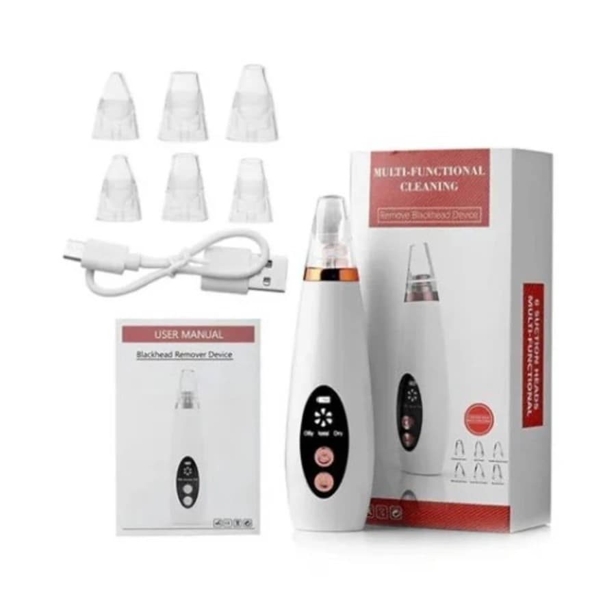 Removedor de Cravos Extrator Sugador  Acne Dermobrasão Recarregável USB Portátil sf-46046