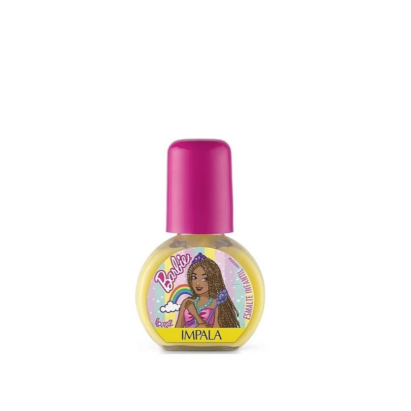 Esmalte infantil coleção Barbie Impala 6ml Além do Arco ìris