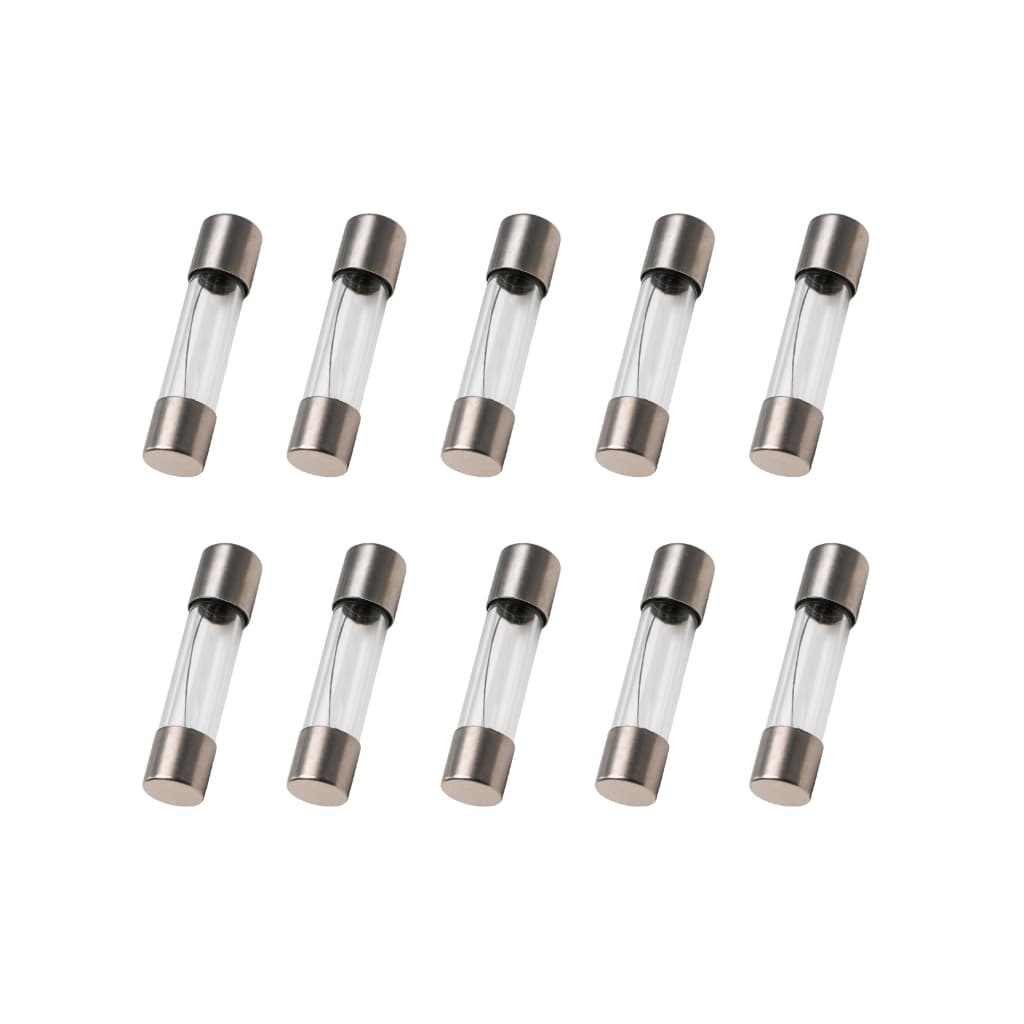 10 Fusível Vidro 10A 250v 5x20mm Nobreak Filtro De Linha E Protetor