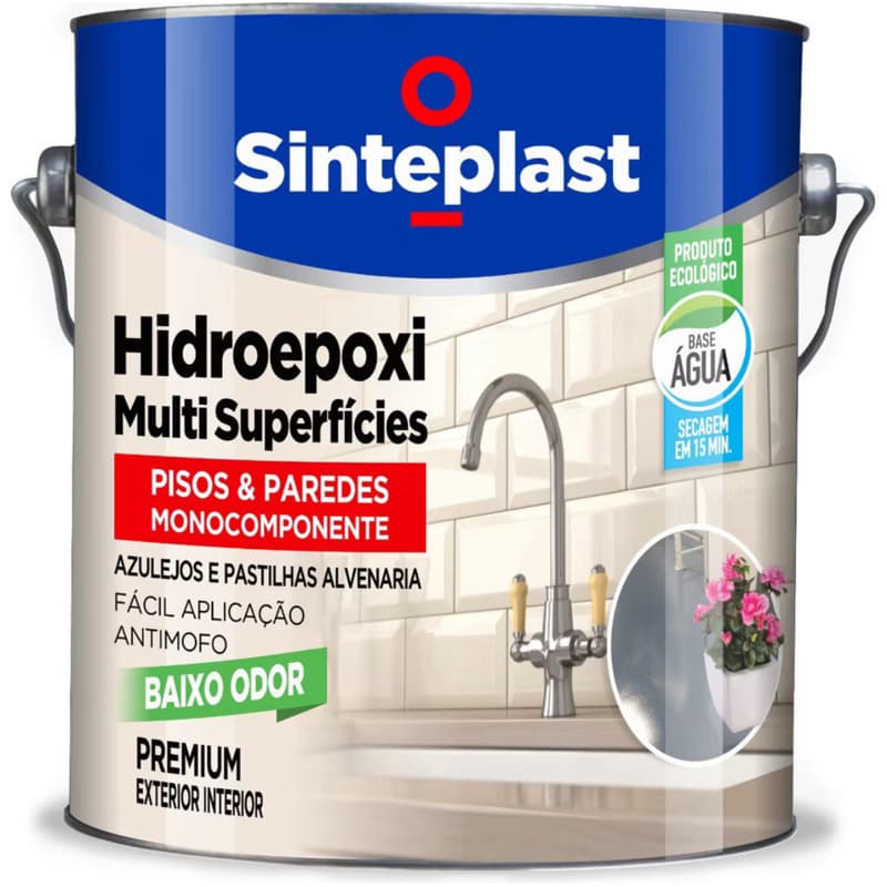 Tinta Epóxi Base Água - Hidroepoxi Premium 3.6L