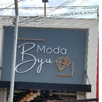 Letras de PVC para fachada interna ou externa 5mm