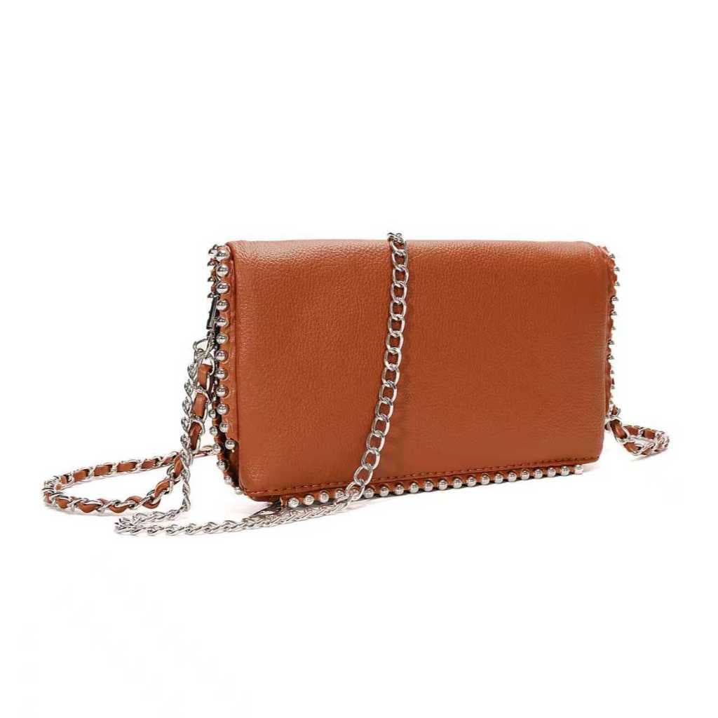 Bolsa de mensageiro de corrente de moda feminina/bolsa de ombro/bolsa dobráve