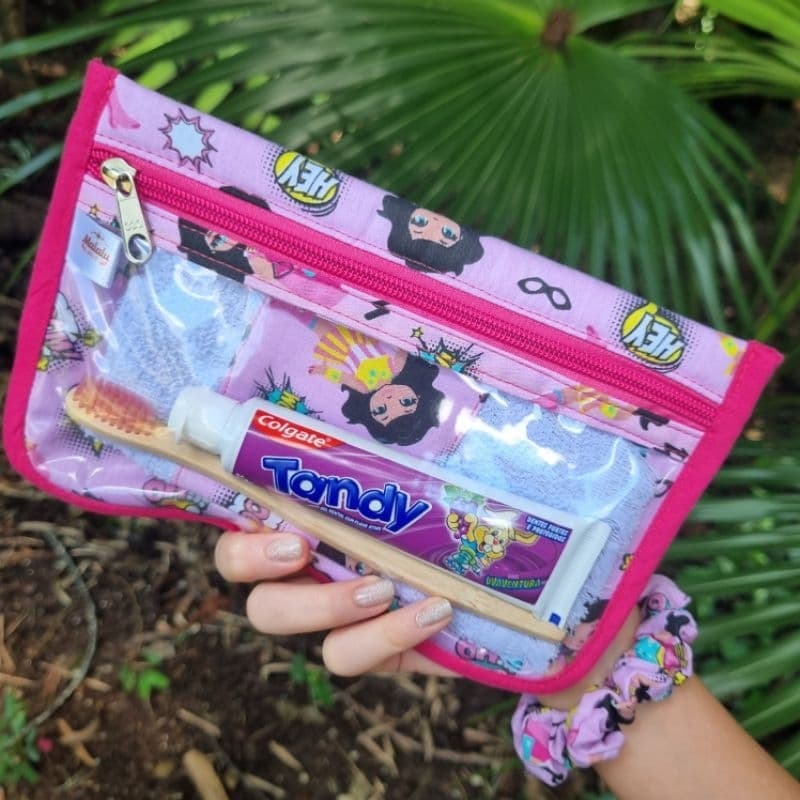 Necessaire Higiene Bucal Infantil Menina