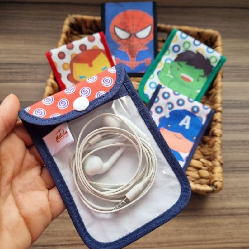 Porta Multiuso Infantil Personalizado | Porta Fone, Cotonete, Band-Aid | Organizador Compacto