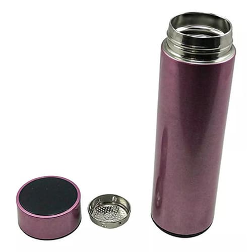Garrafa Térmica Inteligente Sensor De Temperatura Digital Led Café Água Quente G
