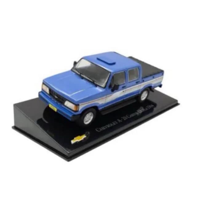 Miniatura Chevrolet A20 Cabine Dupla 1994 Metal 1:43 - Salvat