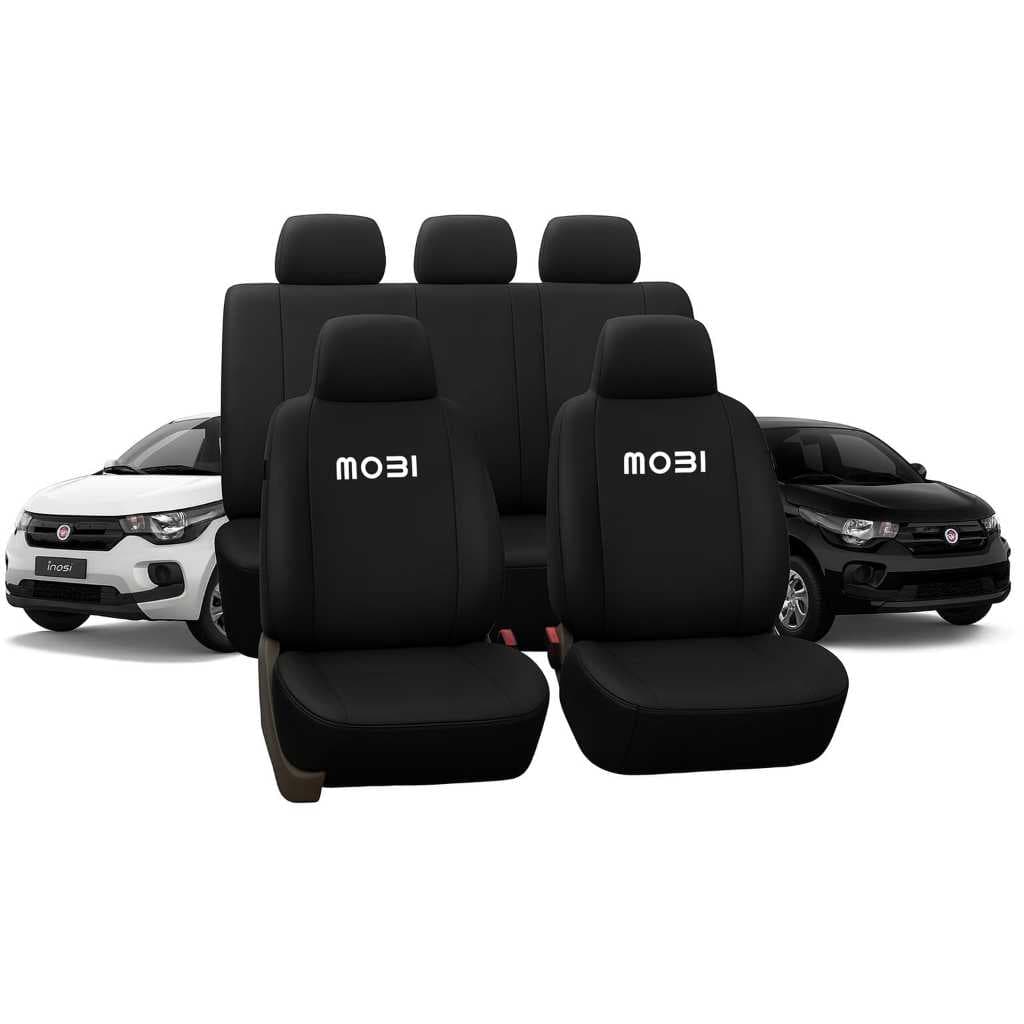 Capa Para Bancos Automotivos Carro Couro Fiat Mobi Modelo Universal Proteção Para Seu Veiculo 2017 Á 2025