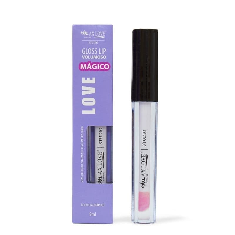 Gloss Lip Volumoso Mágico - Max Love 5ml