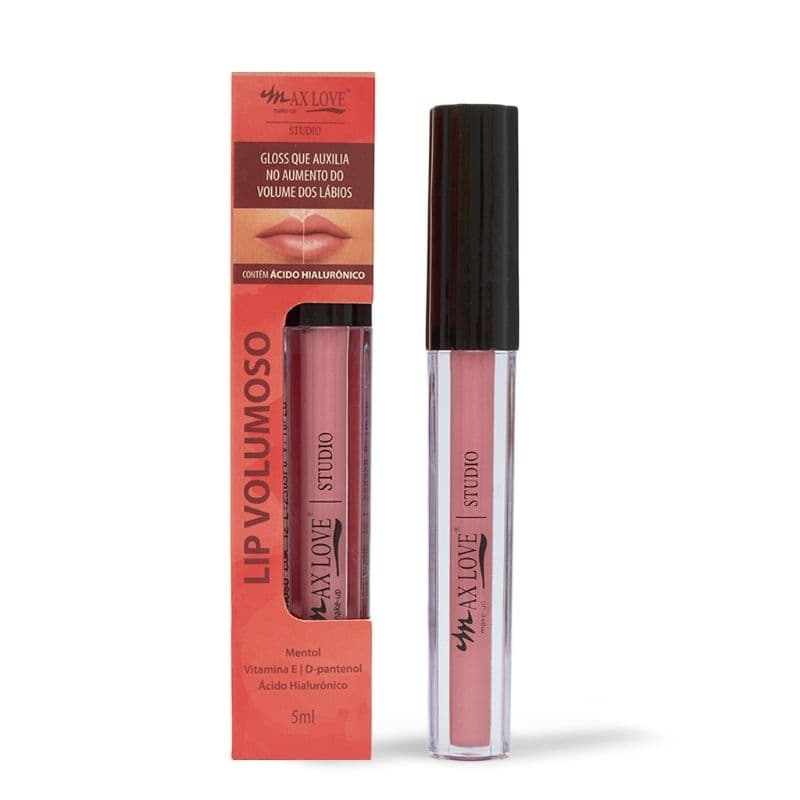 Gloss Lip Volumoso Vegano - Max Love 5ml