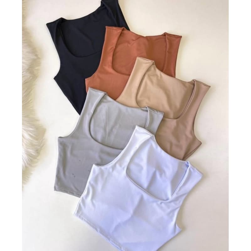 Cropped Quadrado Tecido Suplex Estilo E Conforto Tendência verão