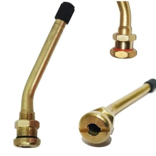 Válvula Roda Disco Curto - 90mm V3 20 4 - Rotta - 600211 - Kit com 10 unidades