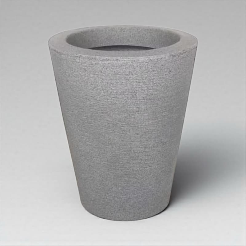 Vaso de Planta Decorativo, Coluna Redonda Cone P em Polietileno – Ideal para Sala e Quarto