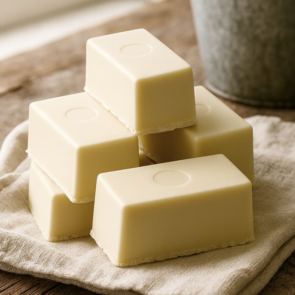 Sabão Caseiro em Barras - Kit com 5 Barras (1Kg) Barras Padrão de 200g Lindo Sabão Faz Espuma