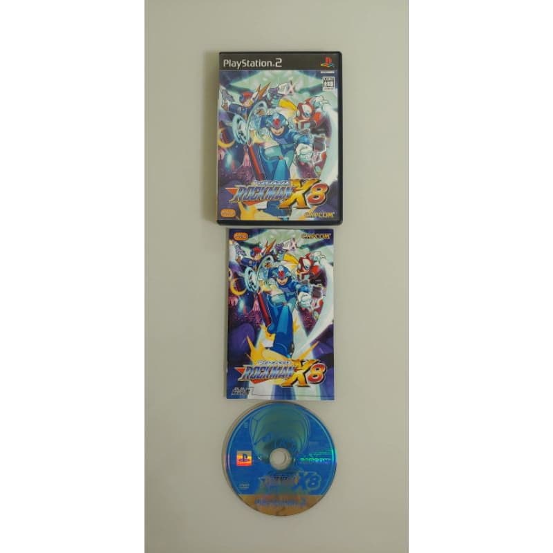 Rockman X8 Play 2 Completo Megaman X8 Ps2 Original Completo
