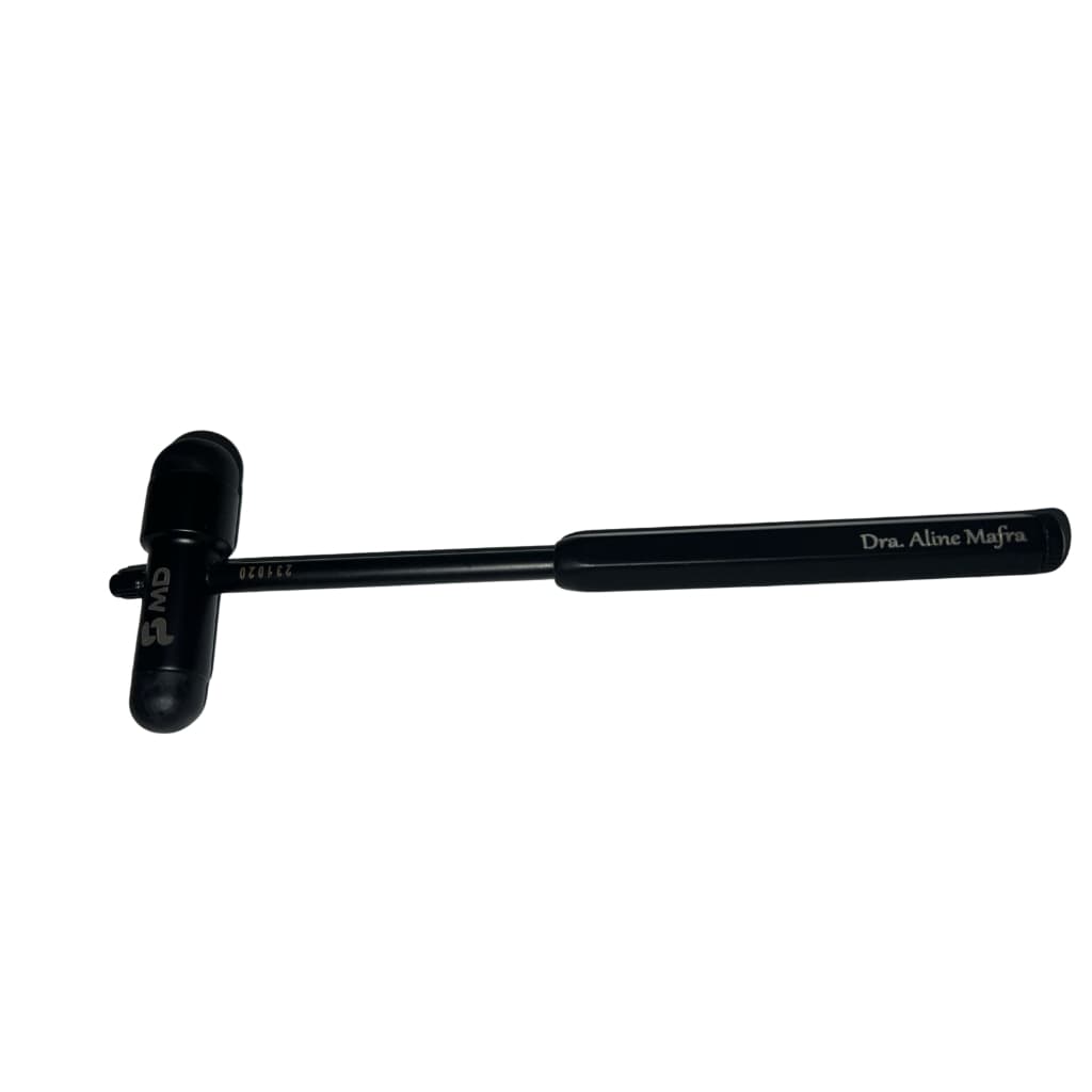 Martelo De Reflexo Buck Preto All Black e Prata Medic
