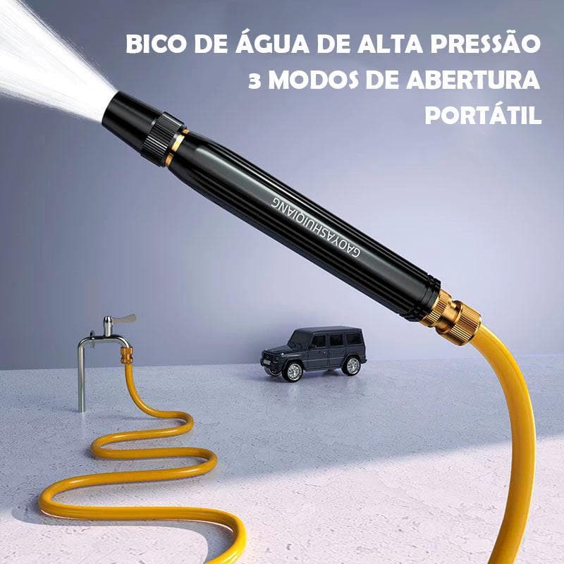 Bico Esguicho De Alta Pressão Para Torneira Mangueira Lavagem De Carros Rega Jardim Pulverizador