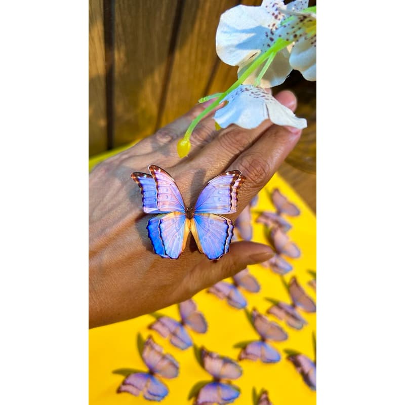 Kit Borboletas 3D. Topo de bolo Borboleta. Topper. Decoração de bolo. Butterfly. Envio Imediato.