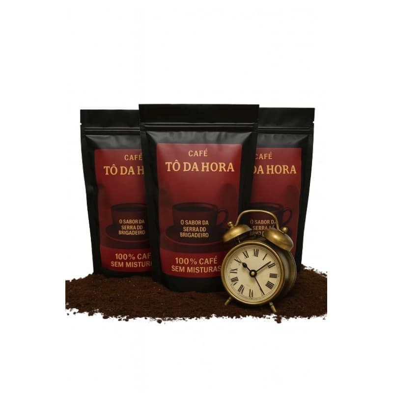 Paixão Por Café - Kit Com 3 Pacotes de Café Moído Tô da Hora