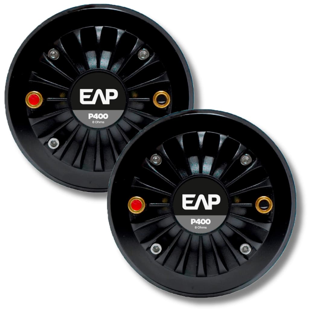 Kit c/ 2 Driver Polimidia Eap P400 8 Ohms Estranho Original