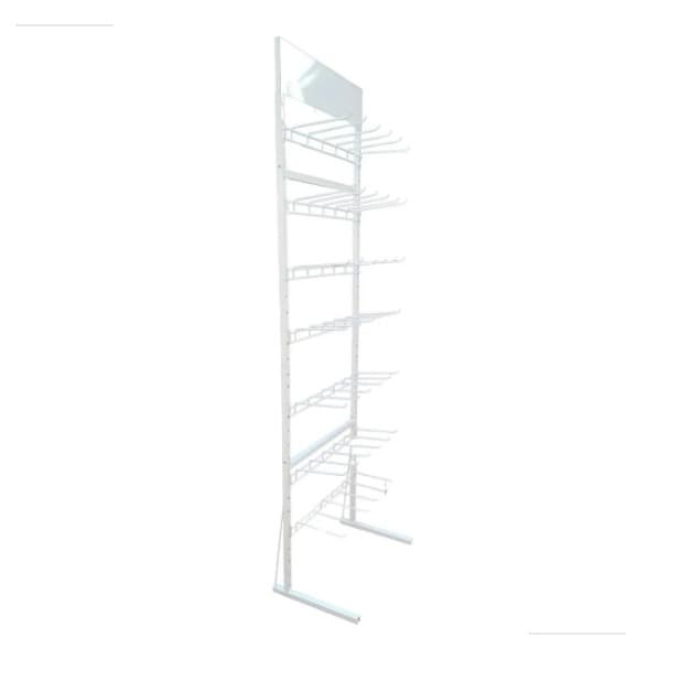 Display Expositor Encartelado 70 Ganchos 20cm 180x80cm