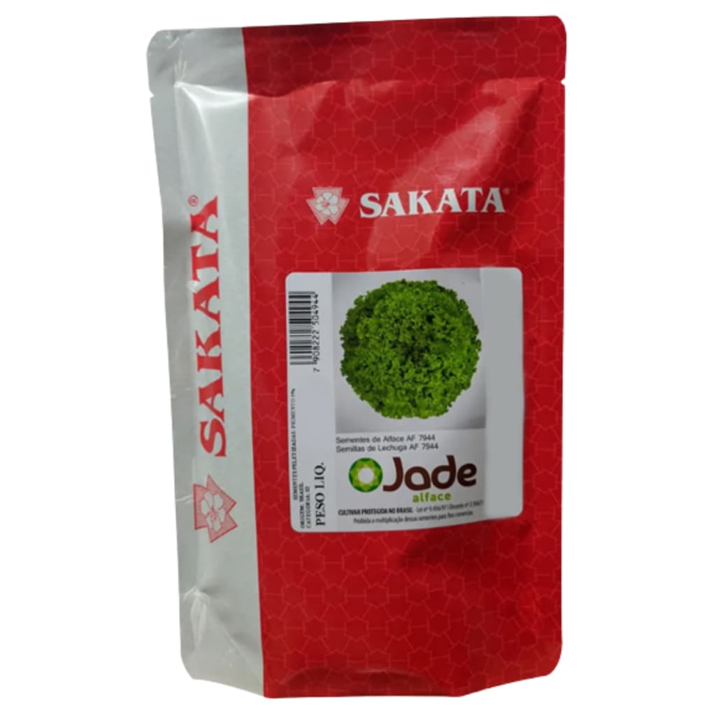200 Sementes Peletizadas De Alface Crespa Jade SAKATA