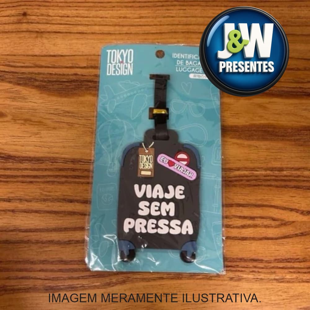 Etiqueta de Bagagem Identificador de Mala Viagem Tag Mochila