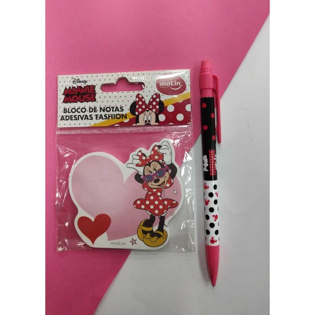 LAPISEIRA E POST IT MINNIE MOLIN