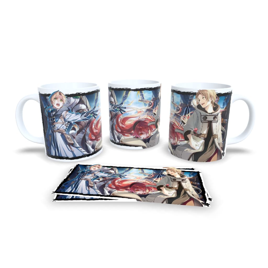 Canecas Mushoku Tensei - anime porcelana cêramica personalizada