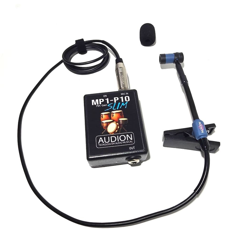 Microfone Para Pandeiro, Percussão em geral, Não Usa Phantom Power