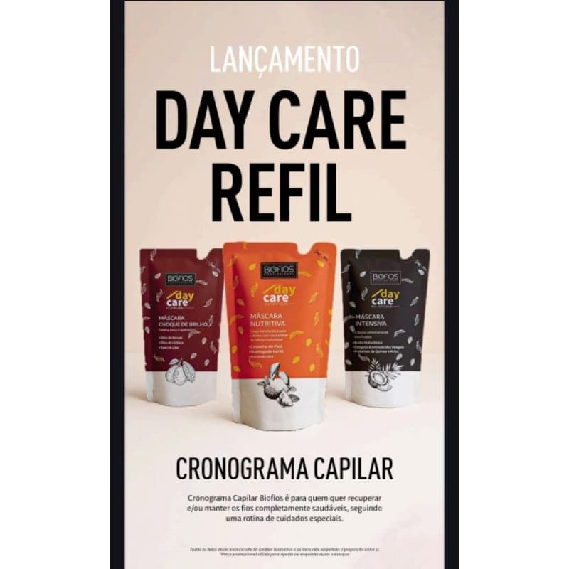 Kit Refil Cronograma Capilar Hidratação - Reconstrução - Nutrição 250g cada