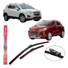 Par Palheta Limpador Para-brisa GM Tracker 2014 A 2019 Especifica Dedicada CINOY PR1196