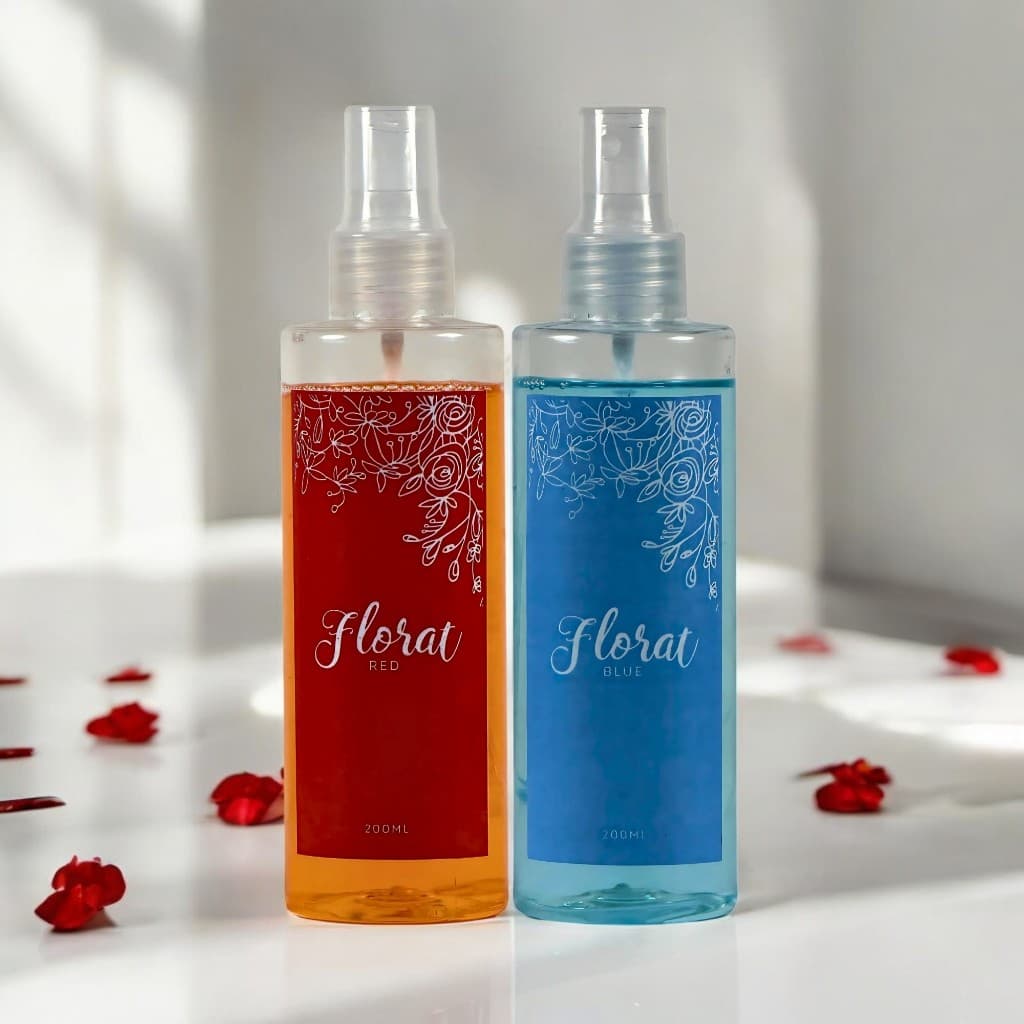 Kit Body Splash Red Flower 200ml + Blue Serenity 200ml