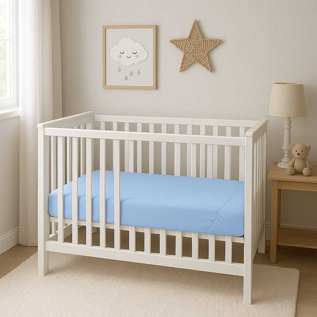 Kit 03 Lençol Para Bebe Cama Mini C/ Elástico 1,30 x 0,70 x 0,15